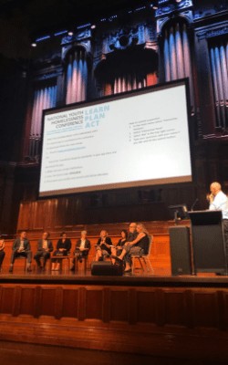 Panel discussion National Youth Homelessness Conference