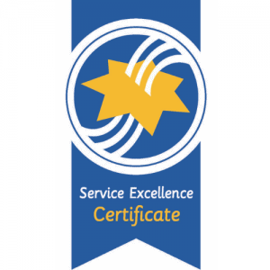 We are accredited by Australian Service Excellent Standards (ASES)