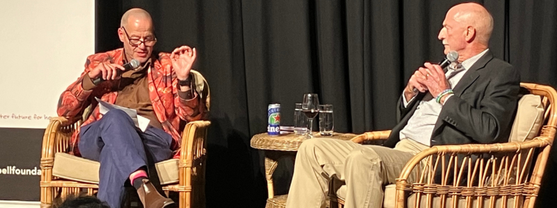 Youth homelessness was the charity of choice of The Chappell Foundation's annual Dinner, here being MC'd by Adam Spencer, with special guest, Dennis Lillee.