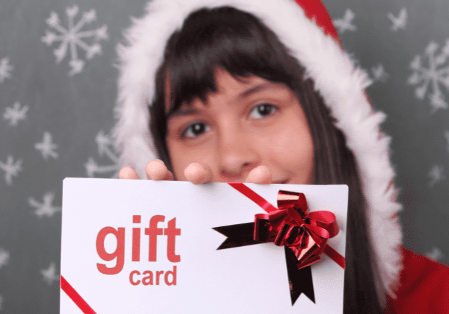 Christmas gift card