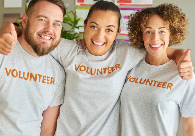 Volunteer with young people