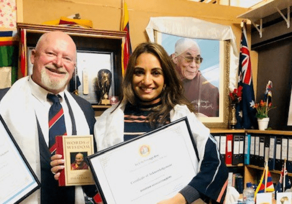 The Tibetan Community of NSW recognise Burdekin